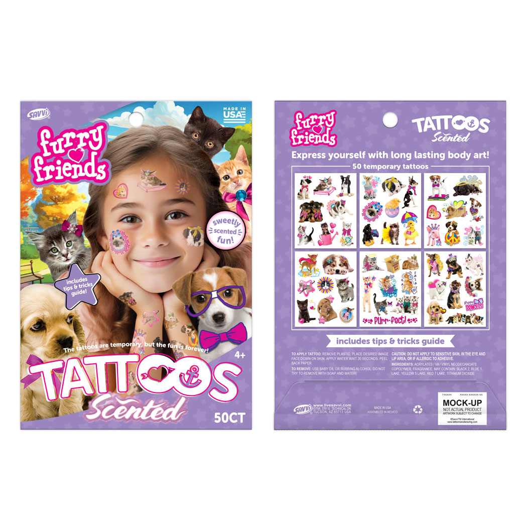 Furry Friends Tattoo Kit