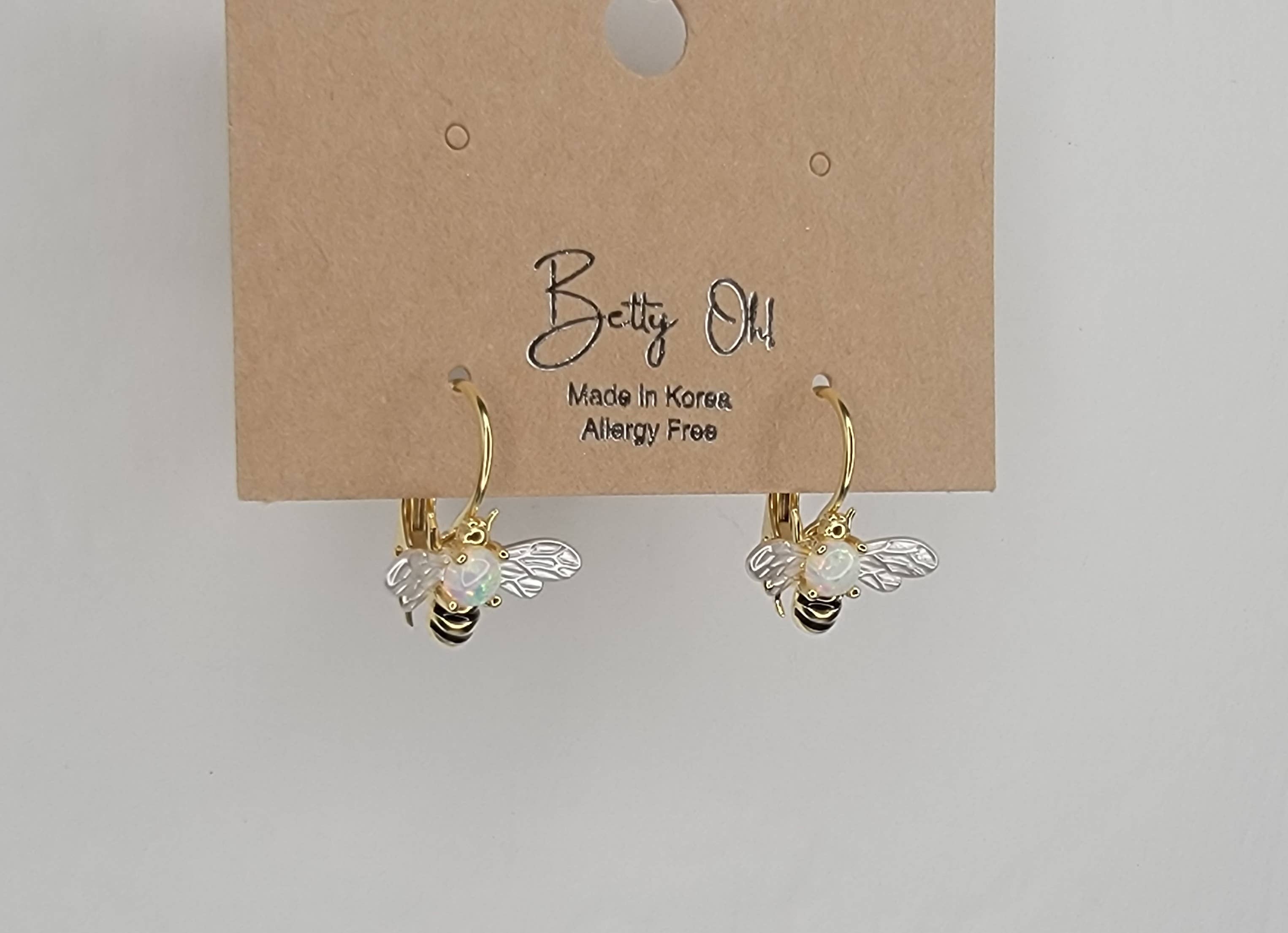 BEE EARRINGS.