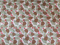 Prairie Christmas – Traditional Pine Cones White