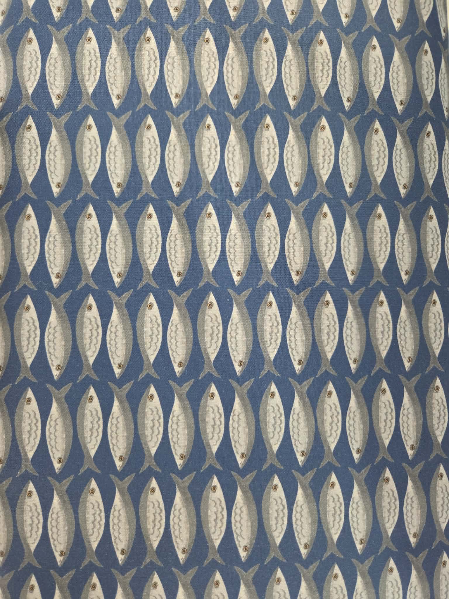 Villa Sol – Vintage Seafood Labels Fabric