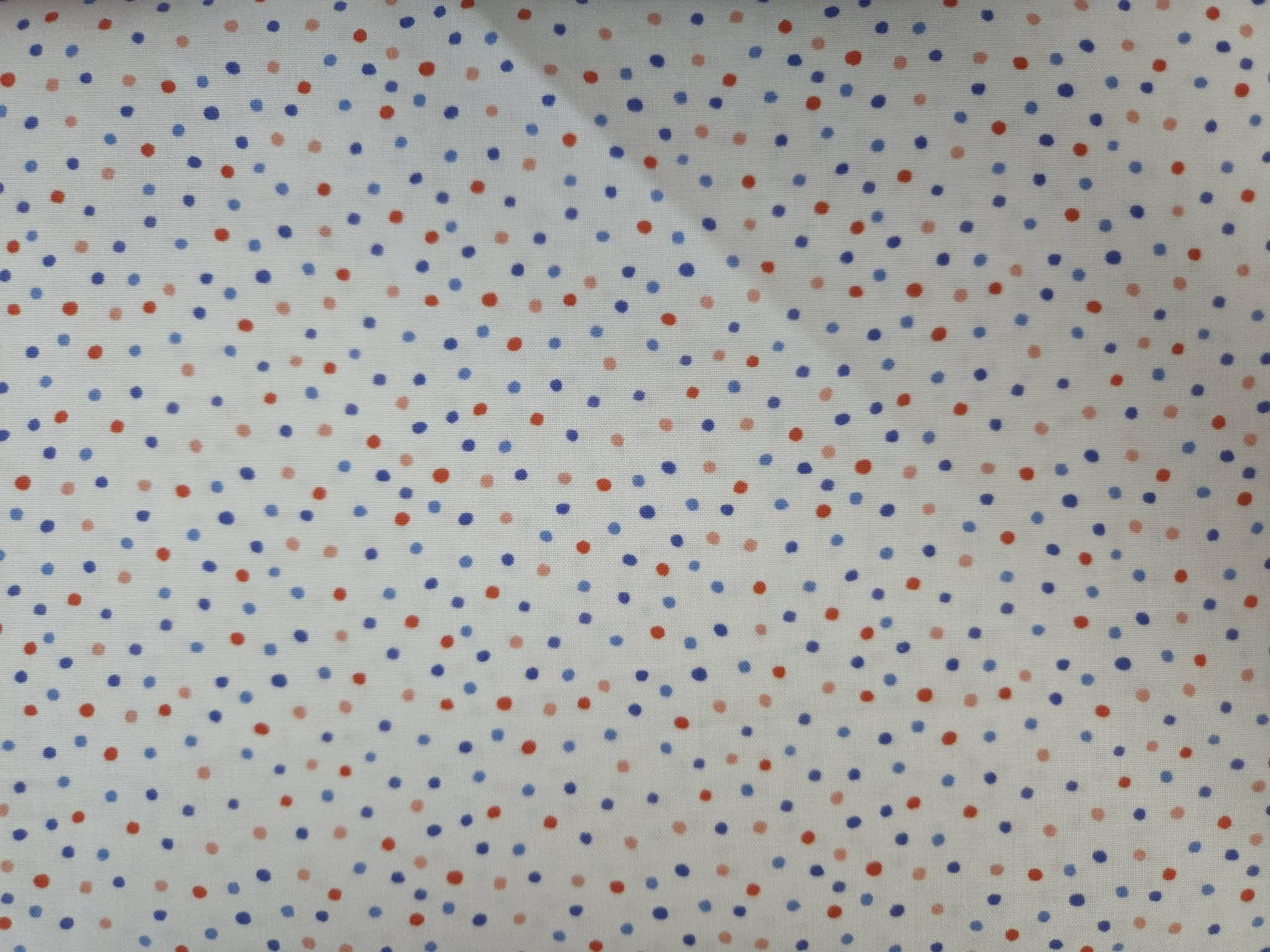 Folky Chicken – Confetti Dot Fabric