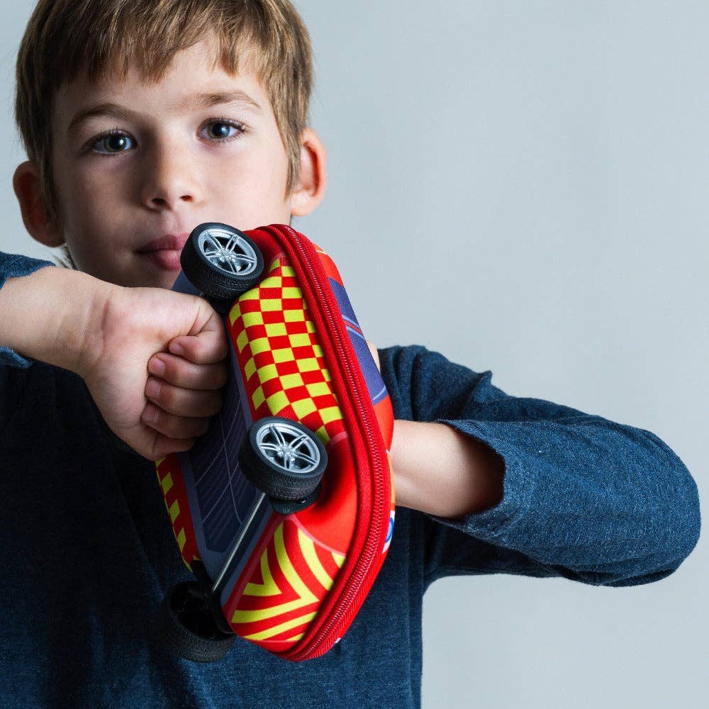 ZIPIT Truck Box, Gift Pencil Case for Boys: Police Car