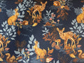 Autumn Forest – Woodland Foliage in Charcoal