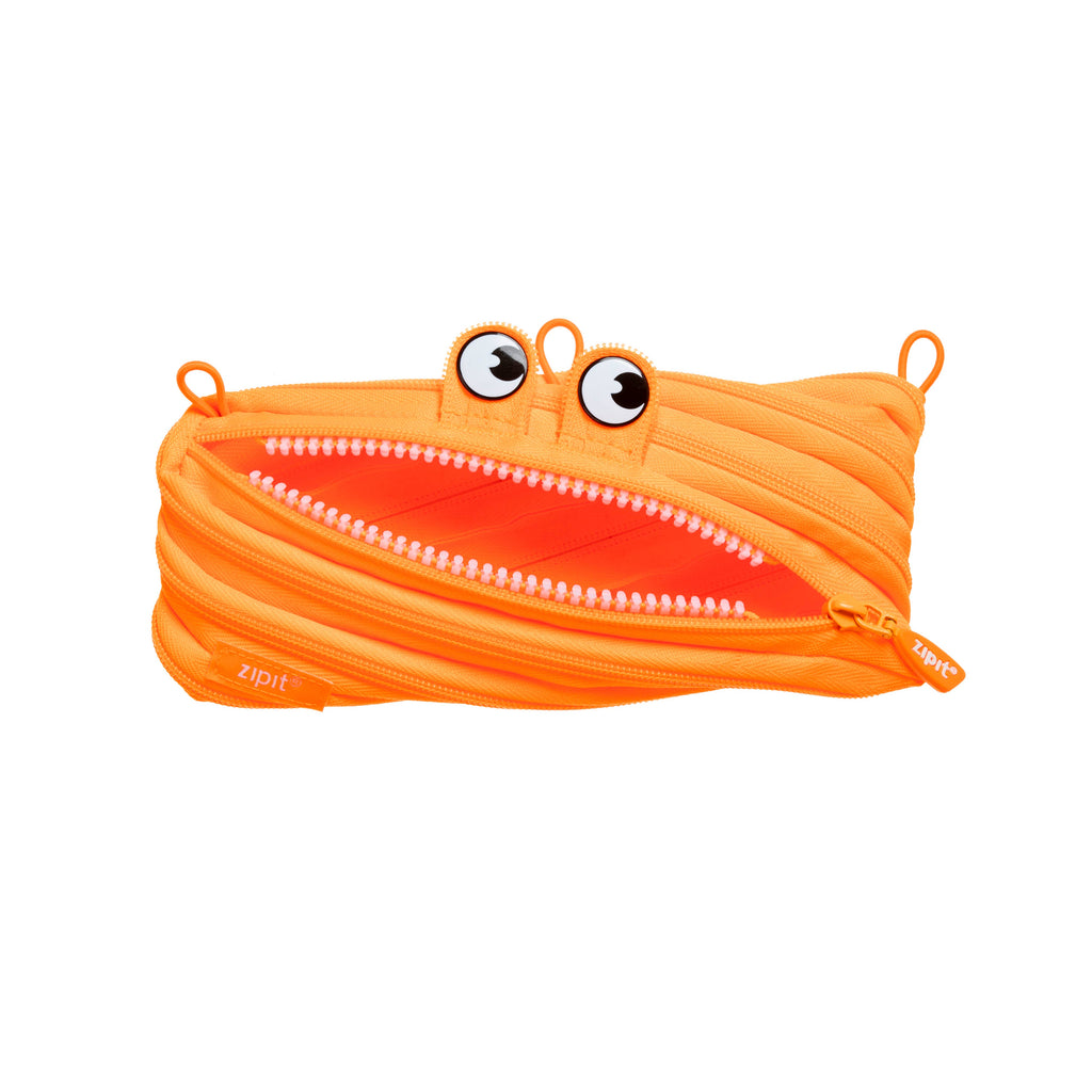 ZIPIT Neon Monster Pouches, 12 Pack