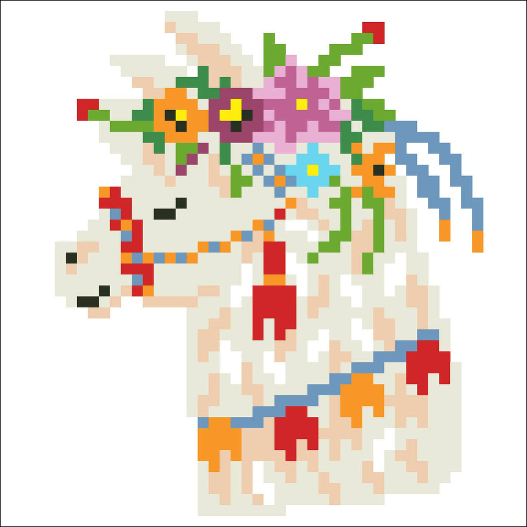 Llama Party Pillow