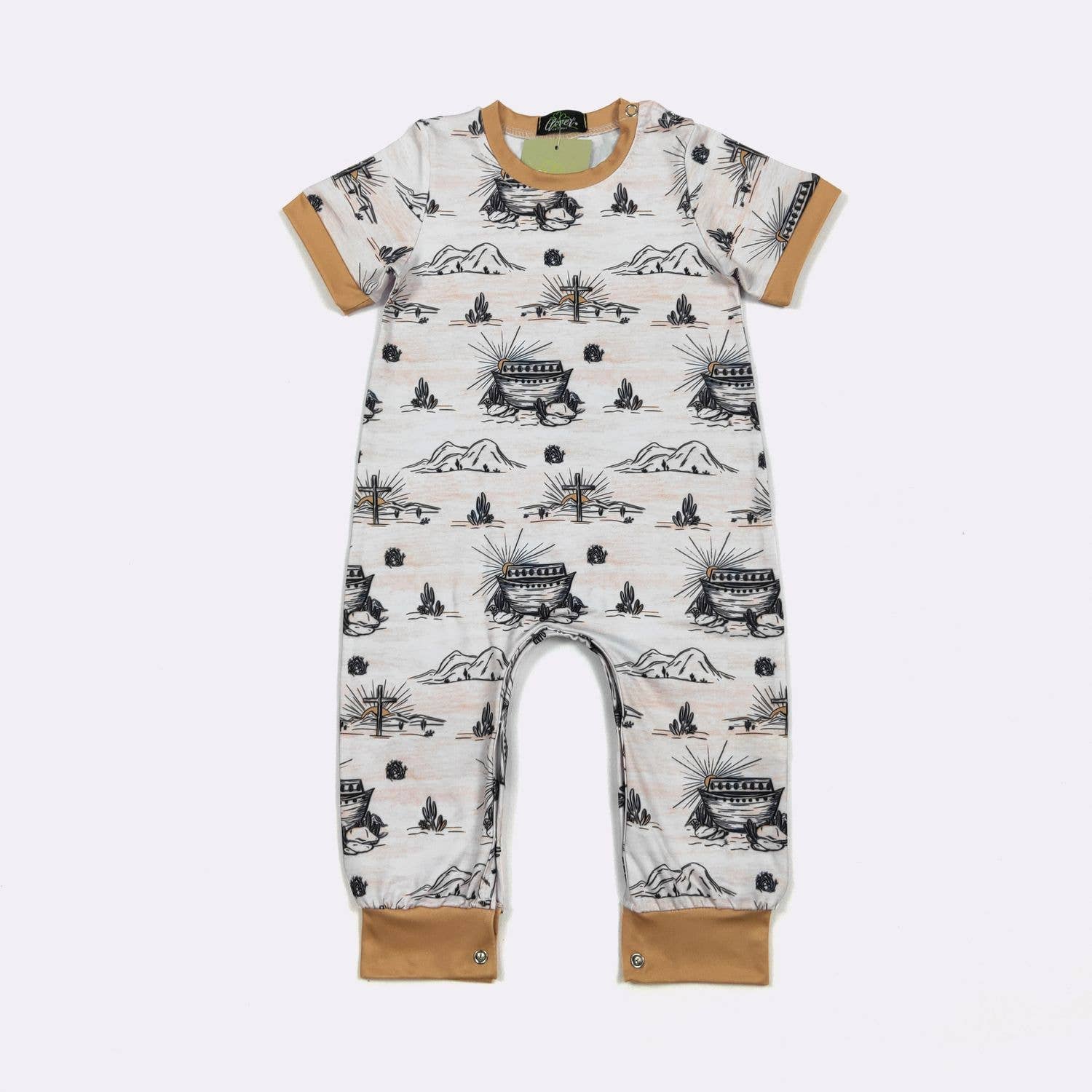 Noah Sunrise Boy Romper: 0/6mo