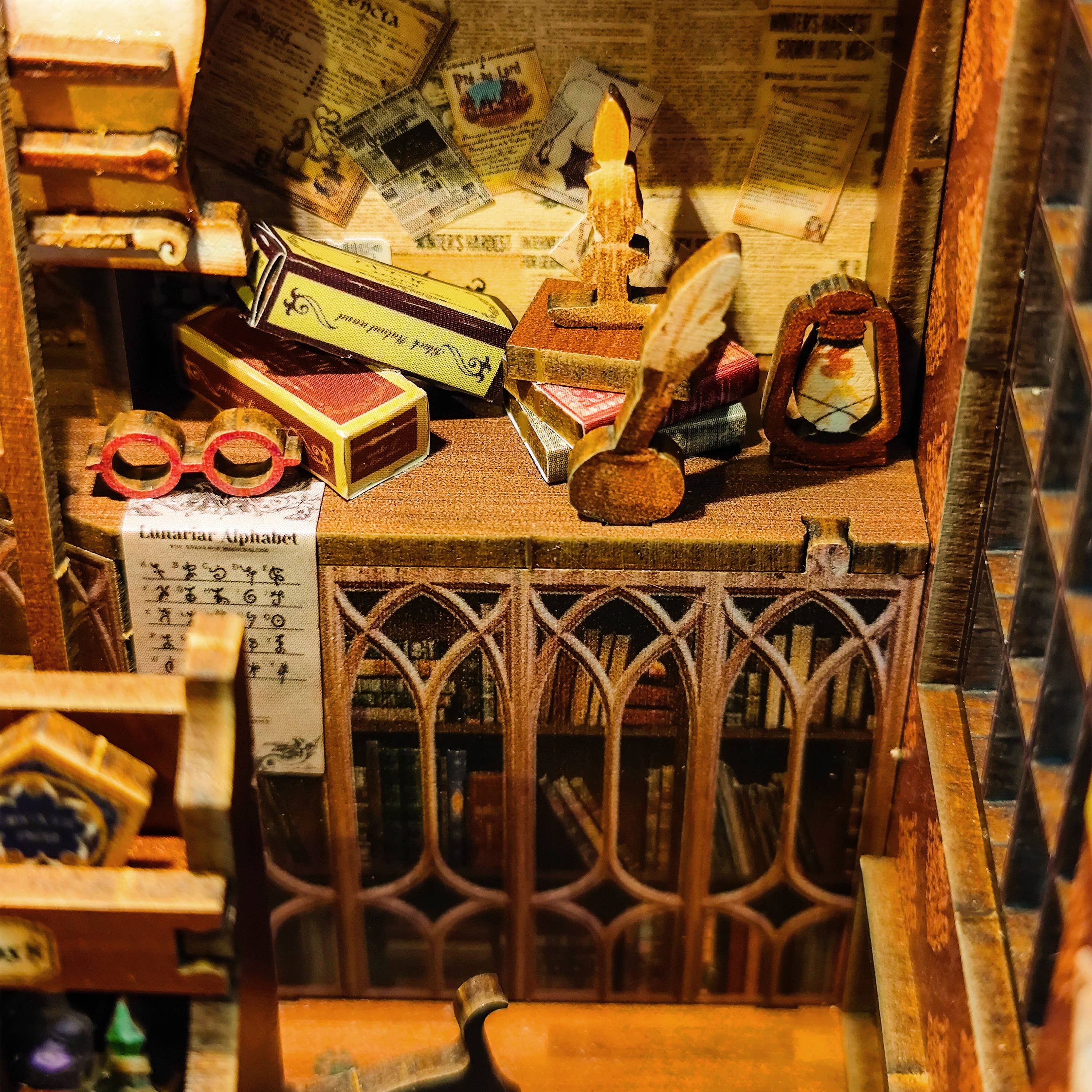 DIY Book Nook Kit: Wand Emporium