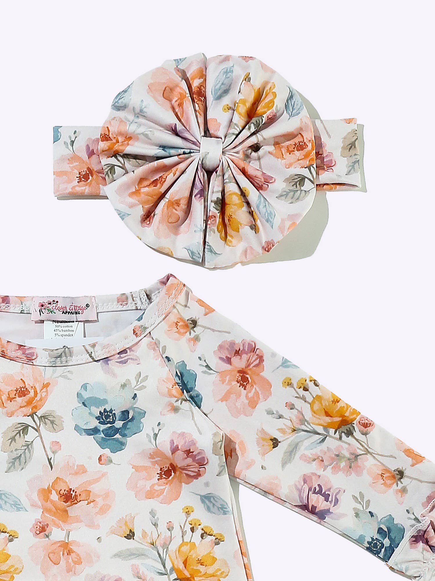 Flutter Rose Baby Gown