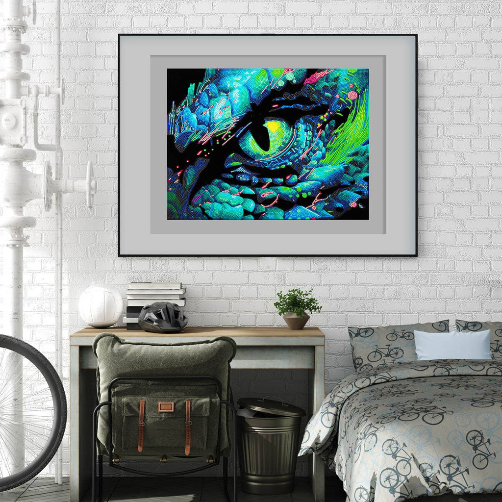 Neon Flock Dragon Eye