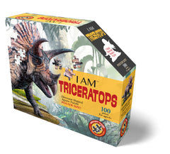 I AM TRICERATOPS 100 pc Puzzle by Madd Capp