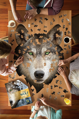 I AM WOLF 550 pc Puzzle by Madd Capp