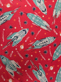 321 Blast Off – Rockets on Red