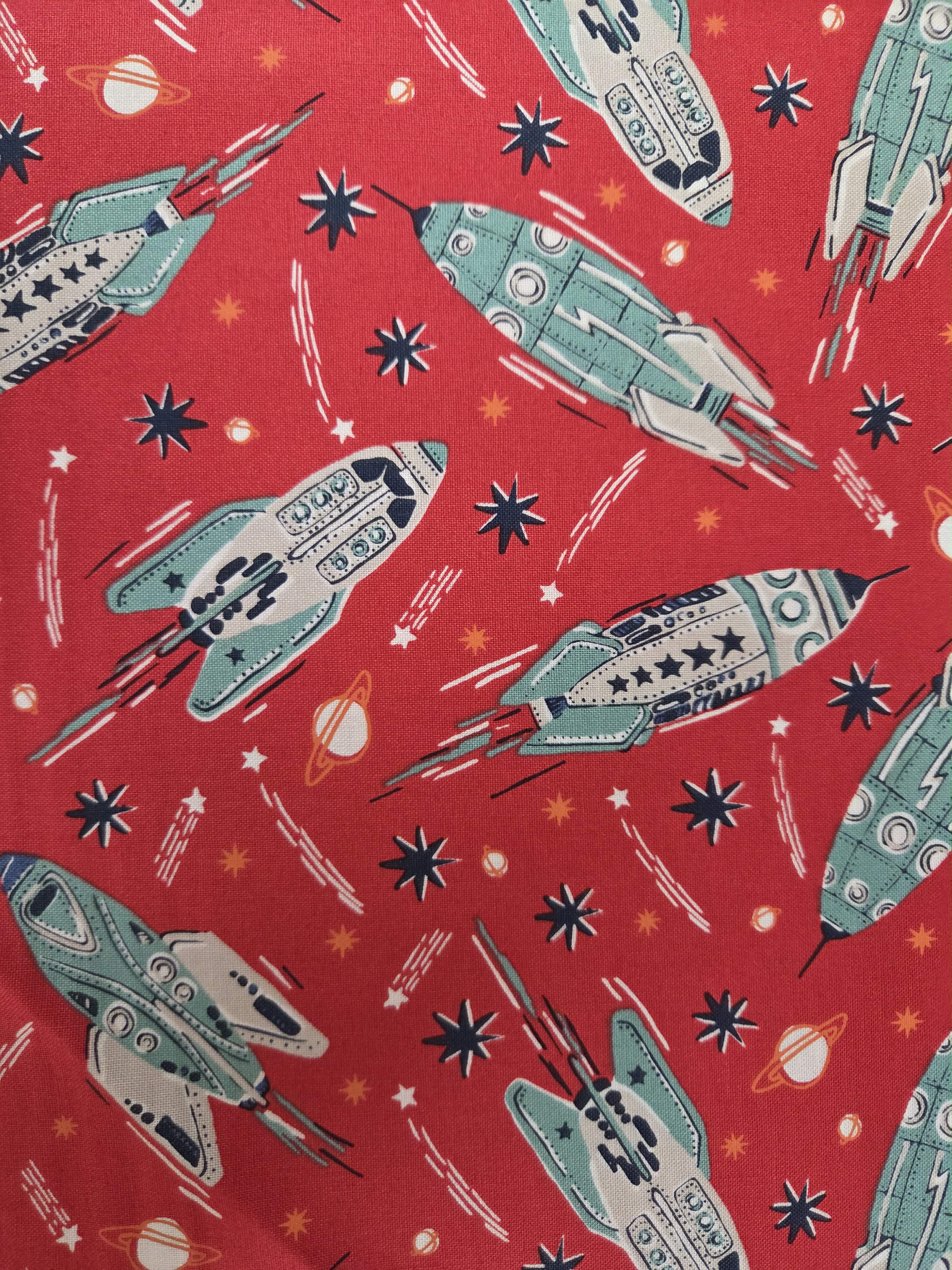 321 Blast Off – Rockets on Red