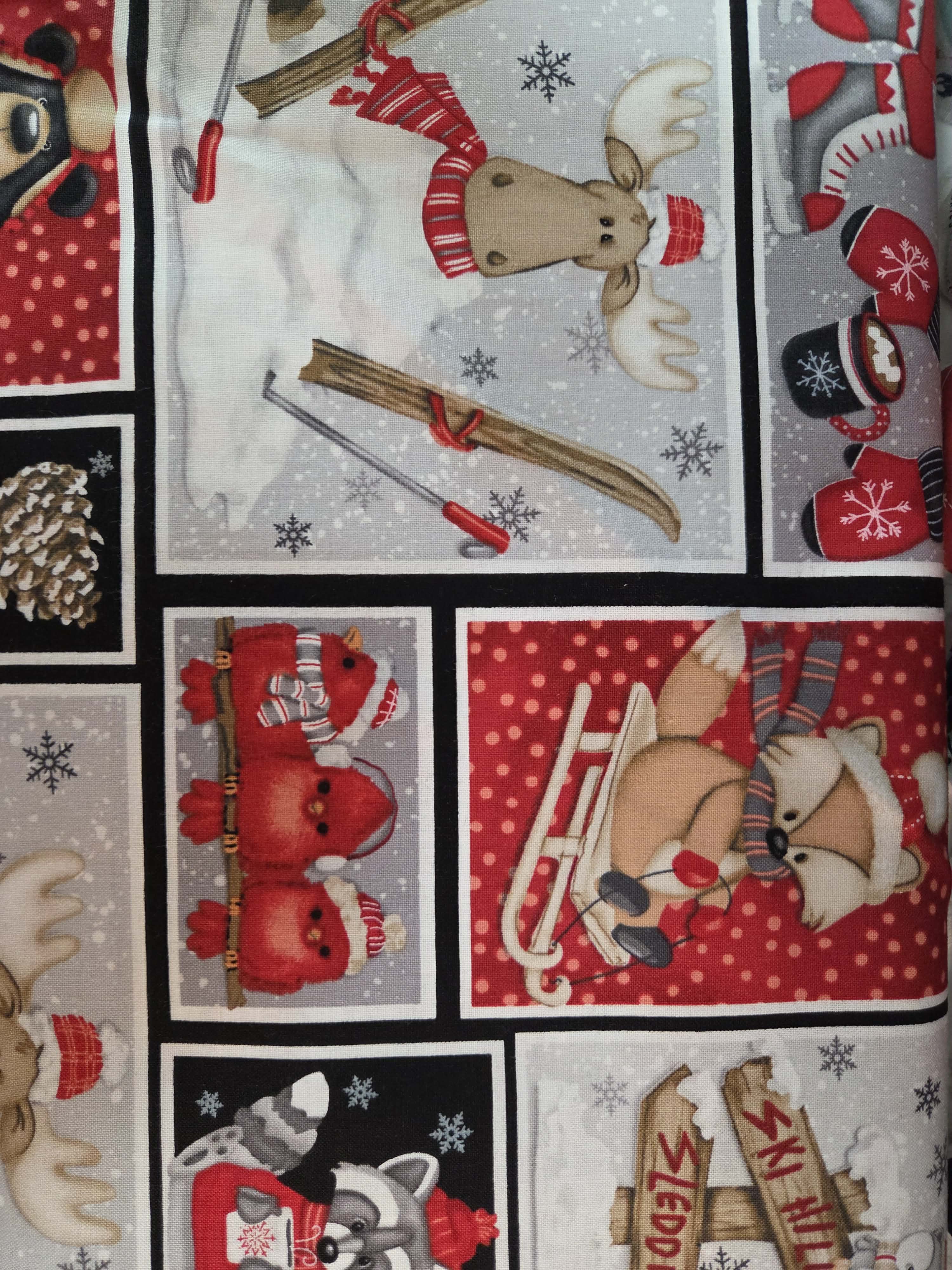 Pinecone Ridge Lodge – Winter Lodge Patchwork