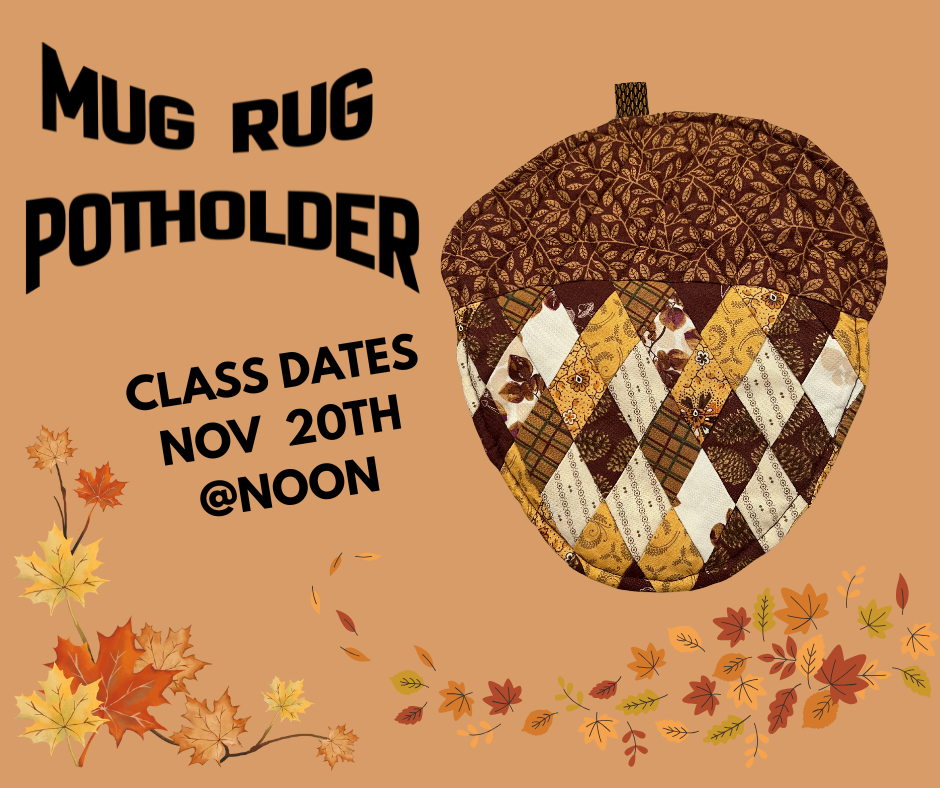 Acorn Pot Holder Class- 4 Hours