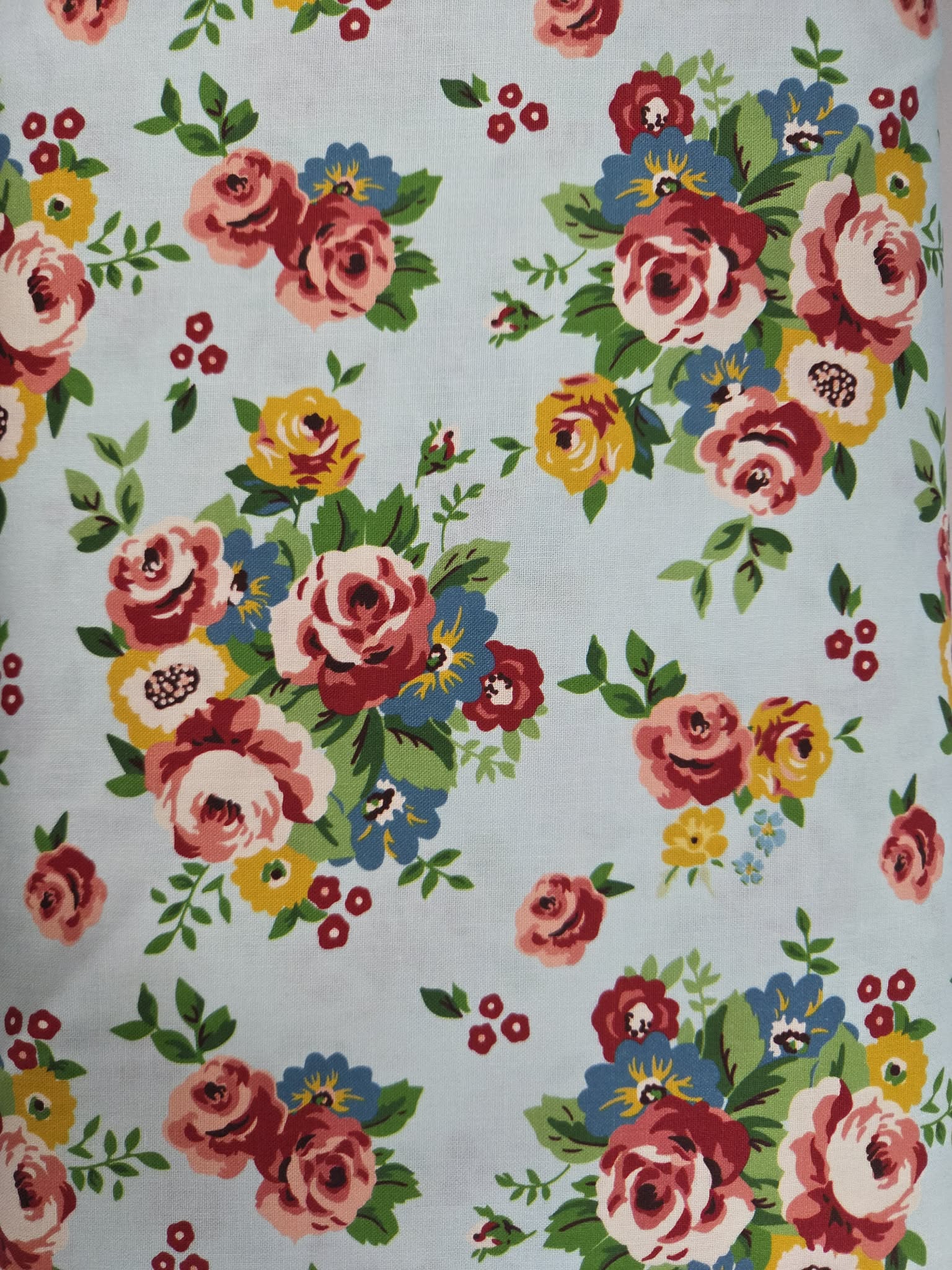 Matilda – Cottage Rose Bouquet Fabric
