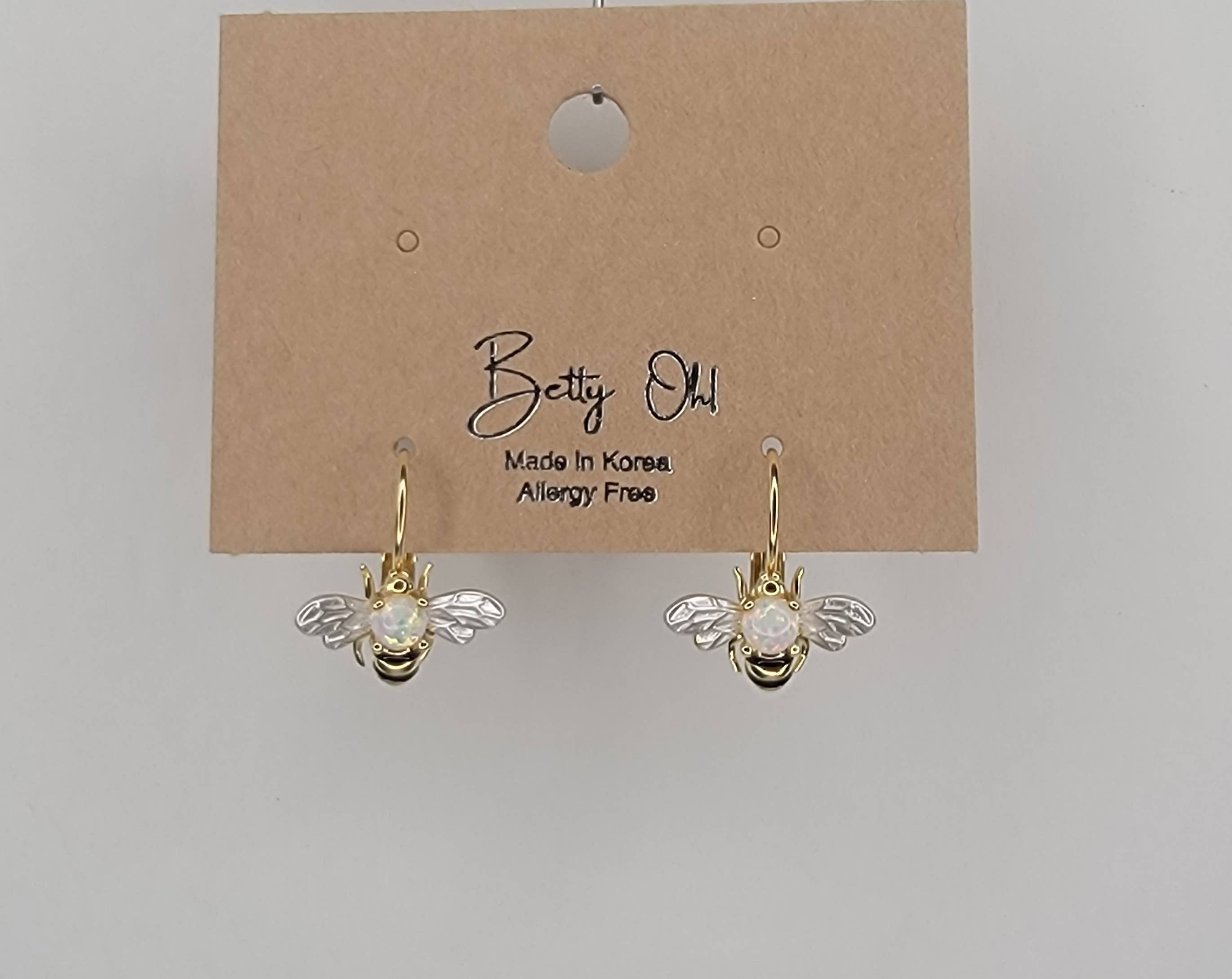 BEE EARRINGS.