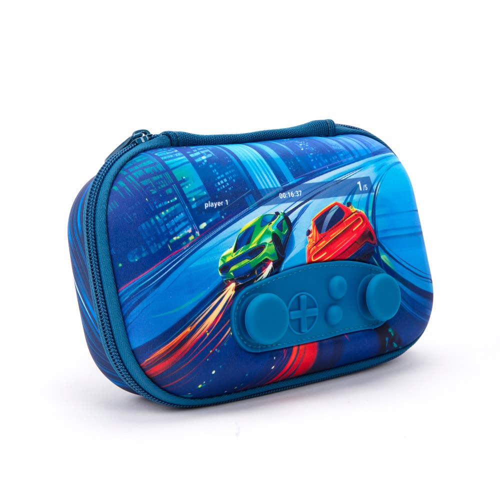 ZIPIT Gamer Pencil Case for Boys, Joystick Pencil Box: Cars