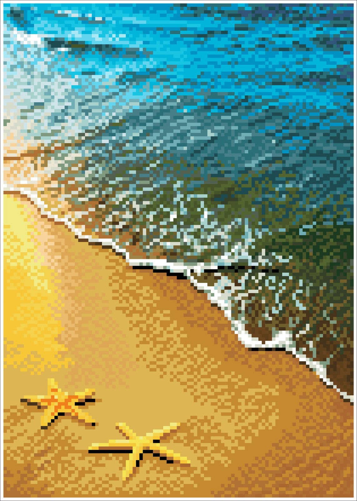 Summer Dreams with Frame - 11.6" x 13.6"