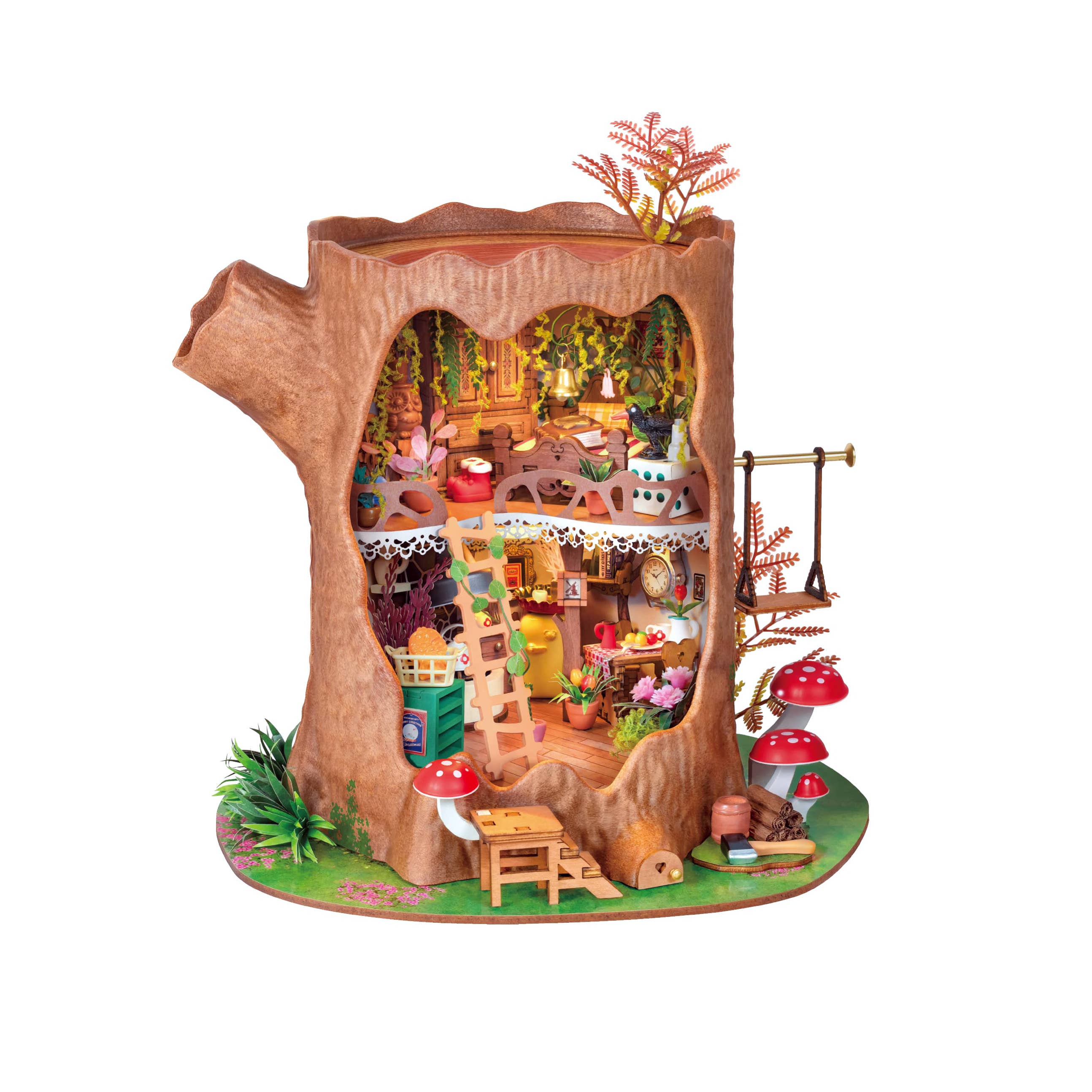 DIY Miniature House Kit: Fairytale Tree House