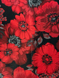 Scarlet Days and Nights – Scarlet Blossoms Fabric