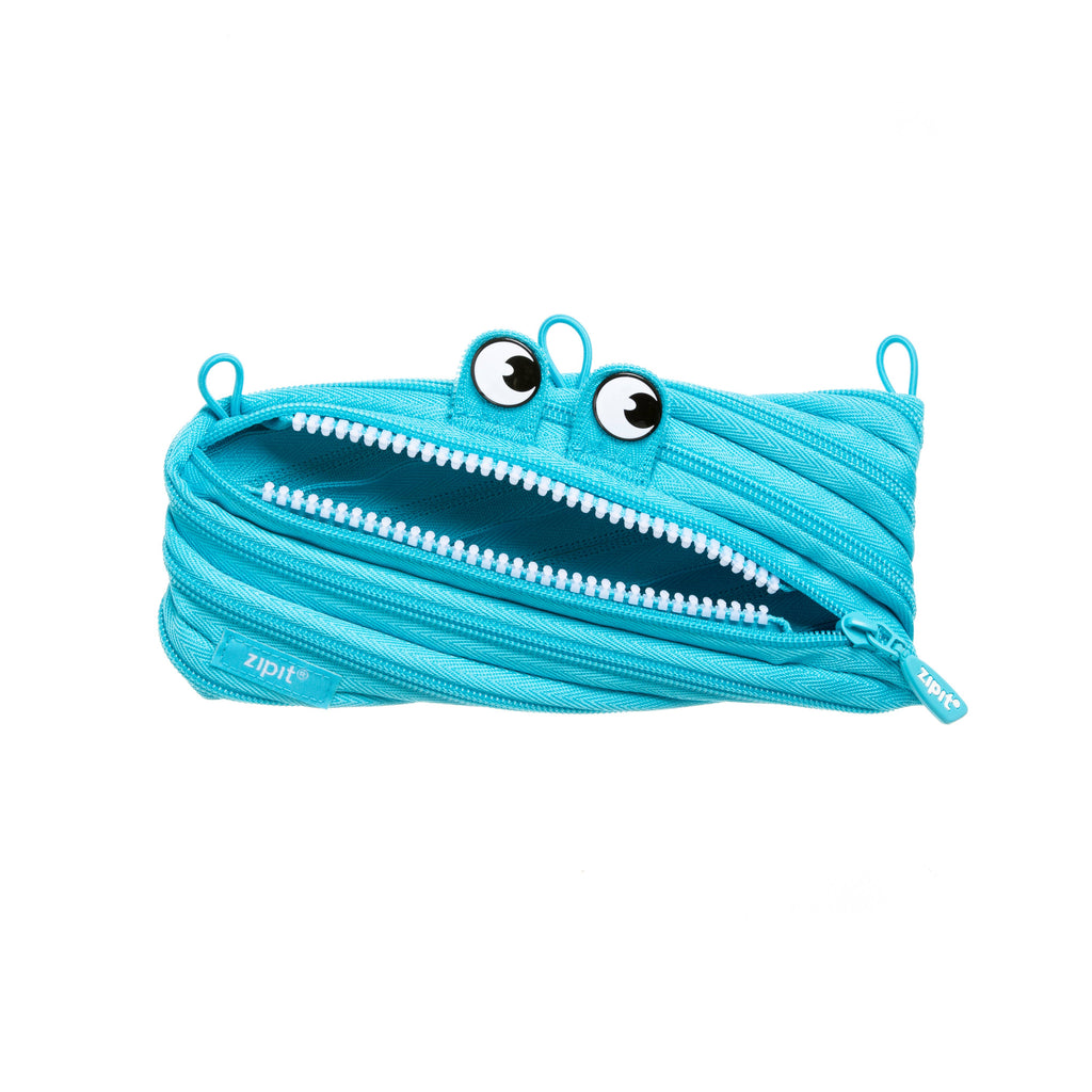 ZIPIT Neon Monster Pouches, 12 Pack