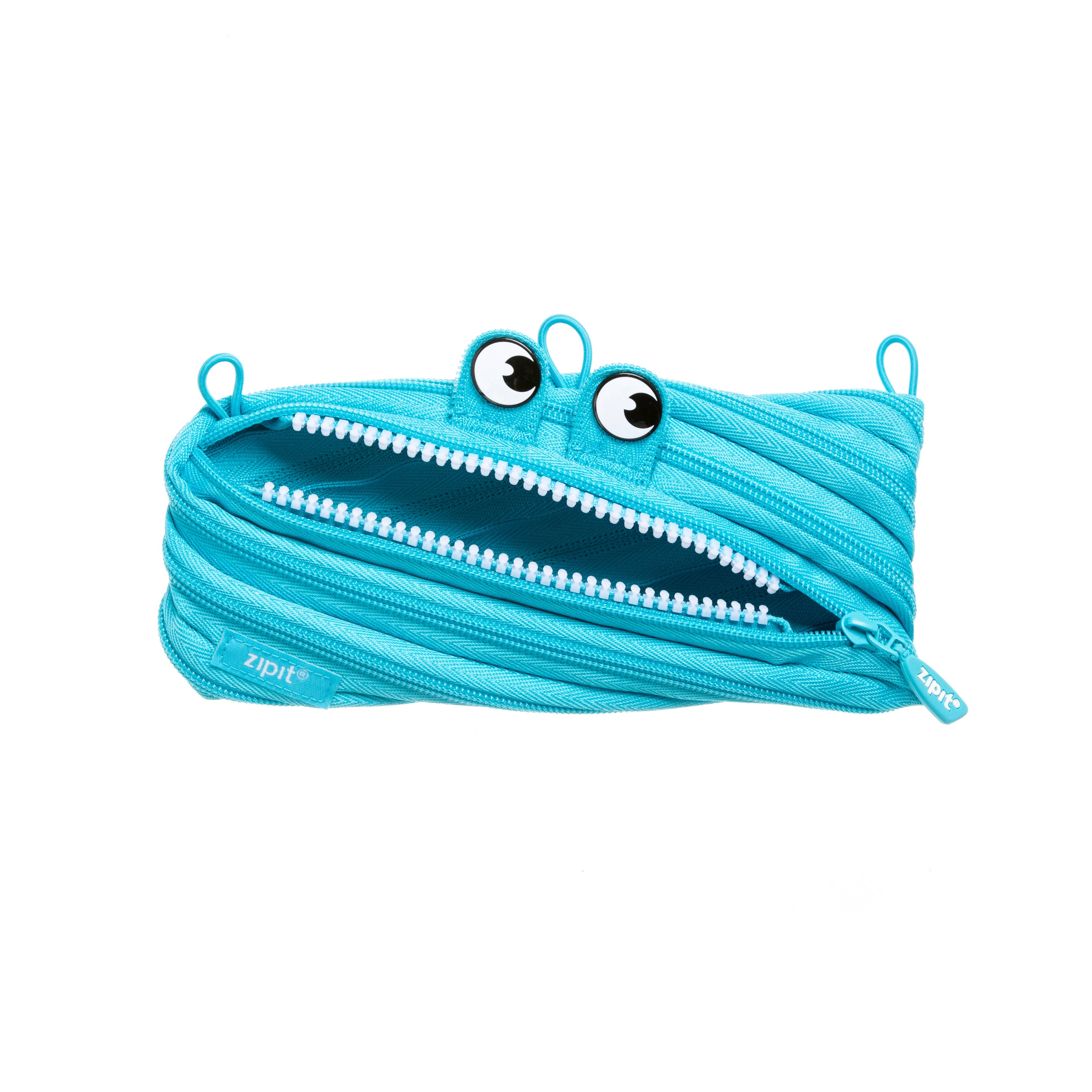 ZIPIT Neon Monster Pouches, 12 Pack