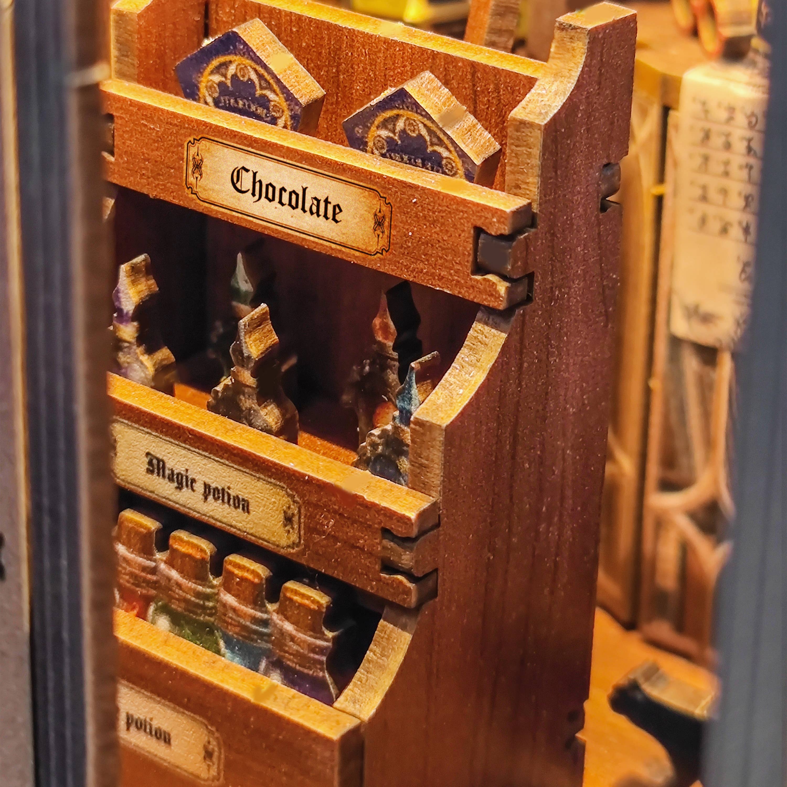 DIY Book Nook Kit: Wand Emporium