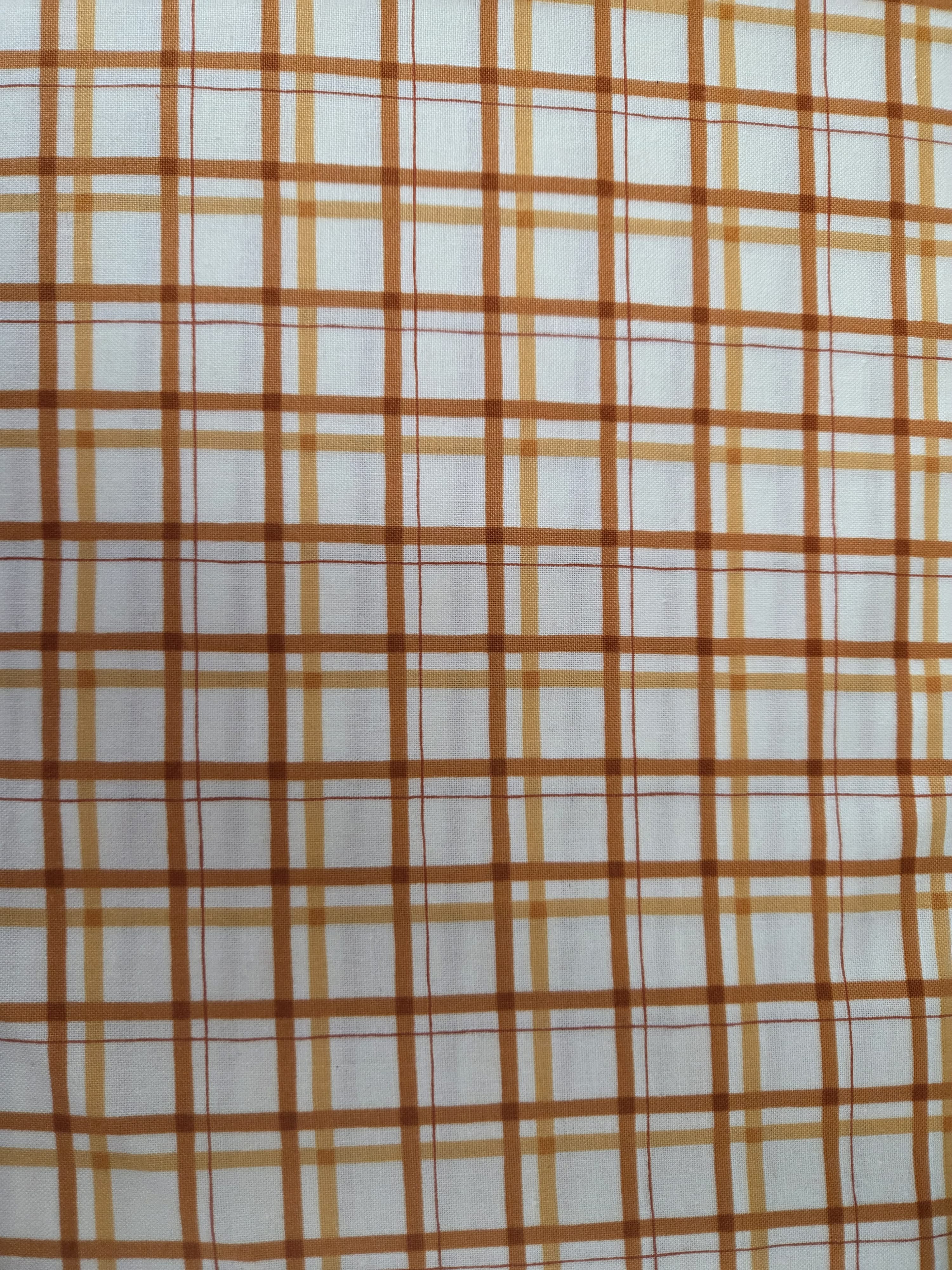 I Love Fall Most of All – Orange Plaid