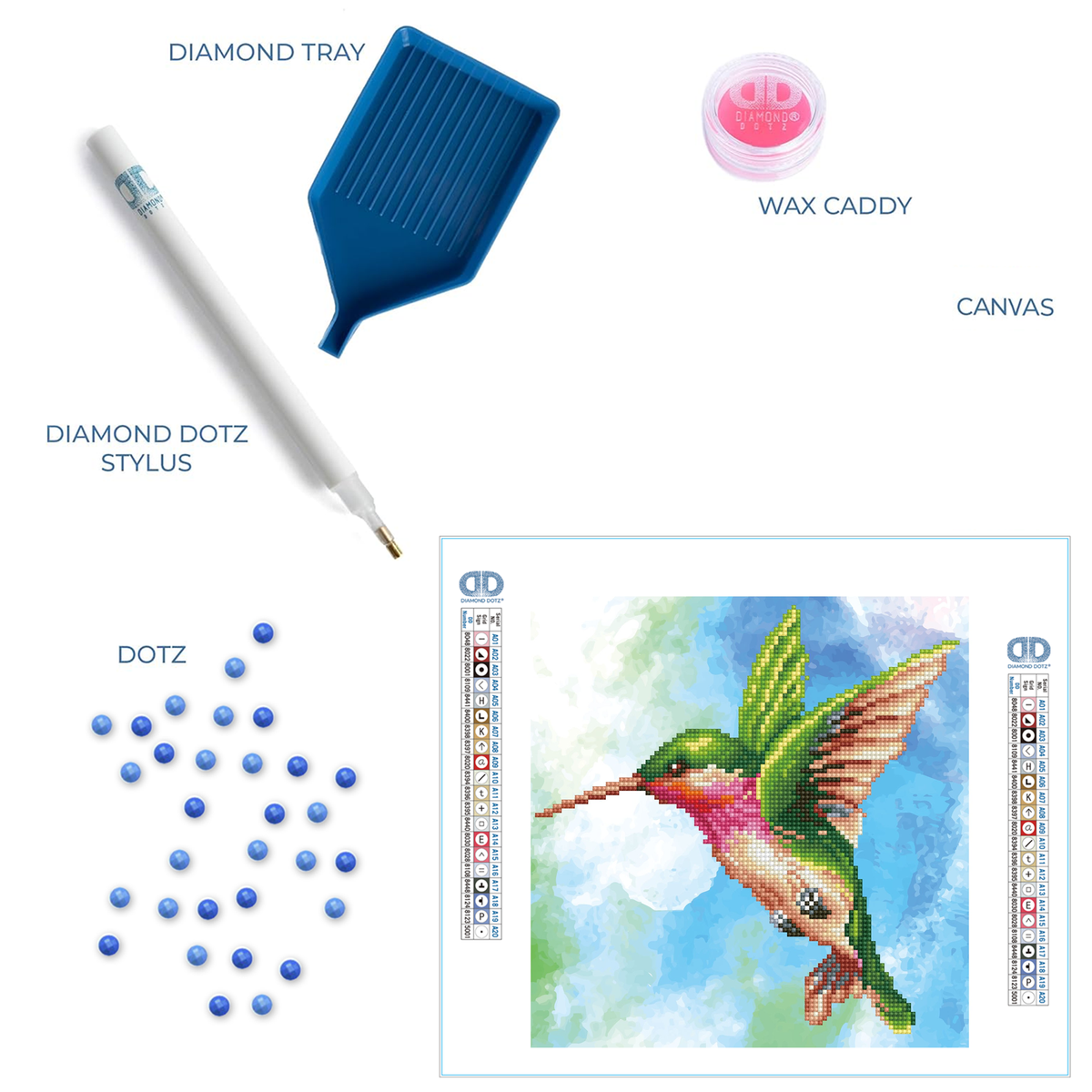Miniature Magic Pre-Framed Kit - 11.0" x 11.4"