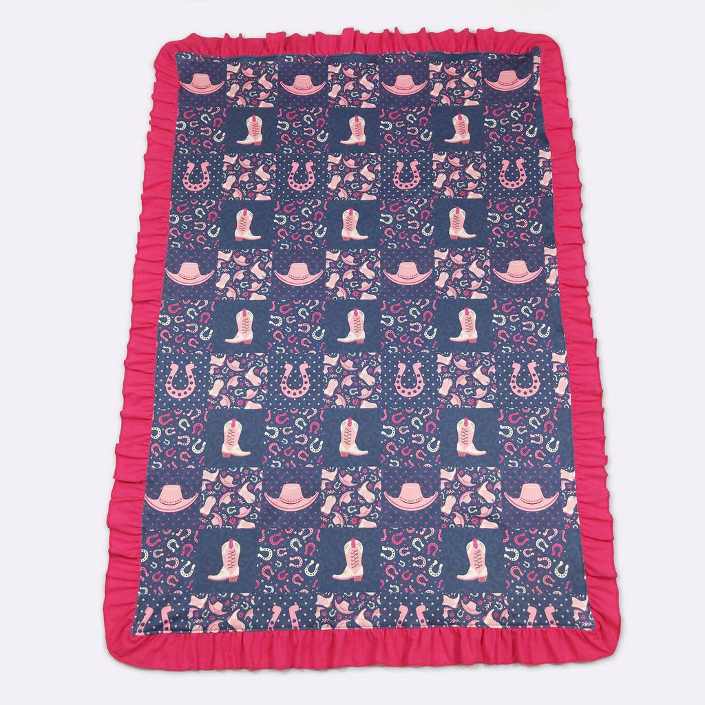 Preppy Cowgirl Blanket