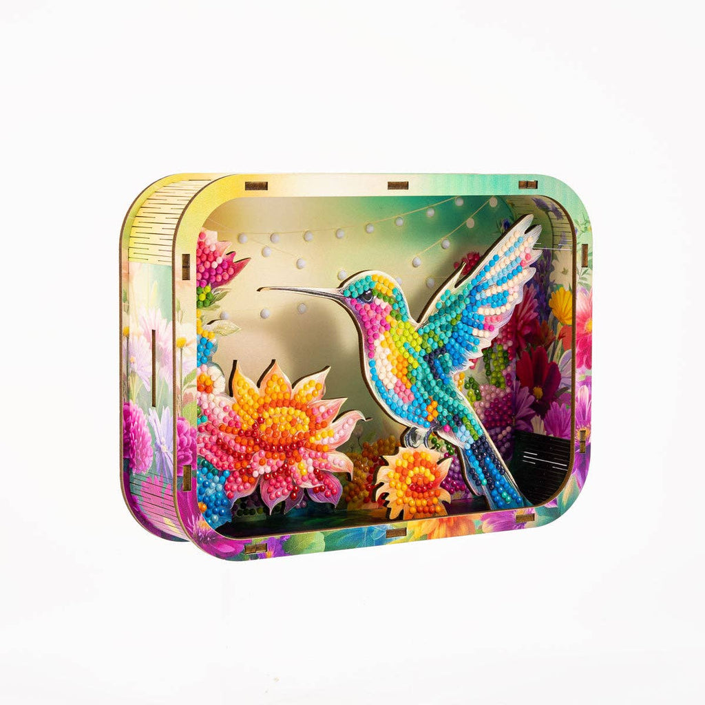 Hummingbird Shadow Box