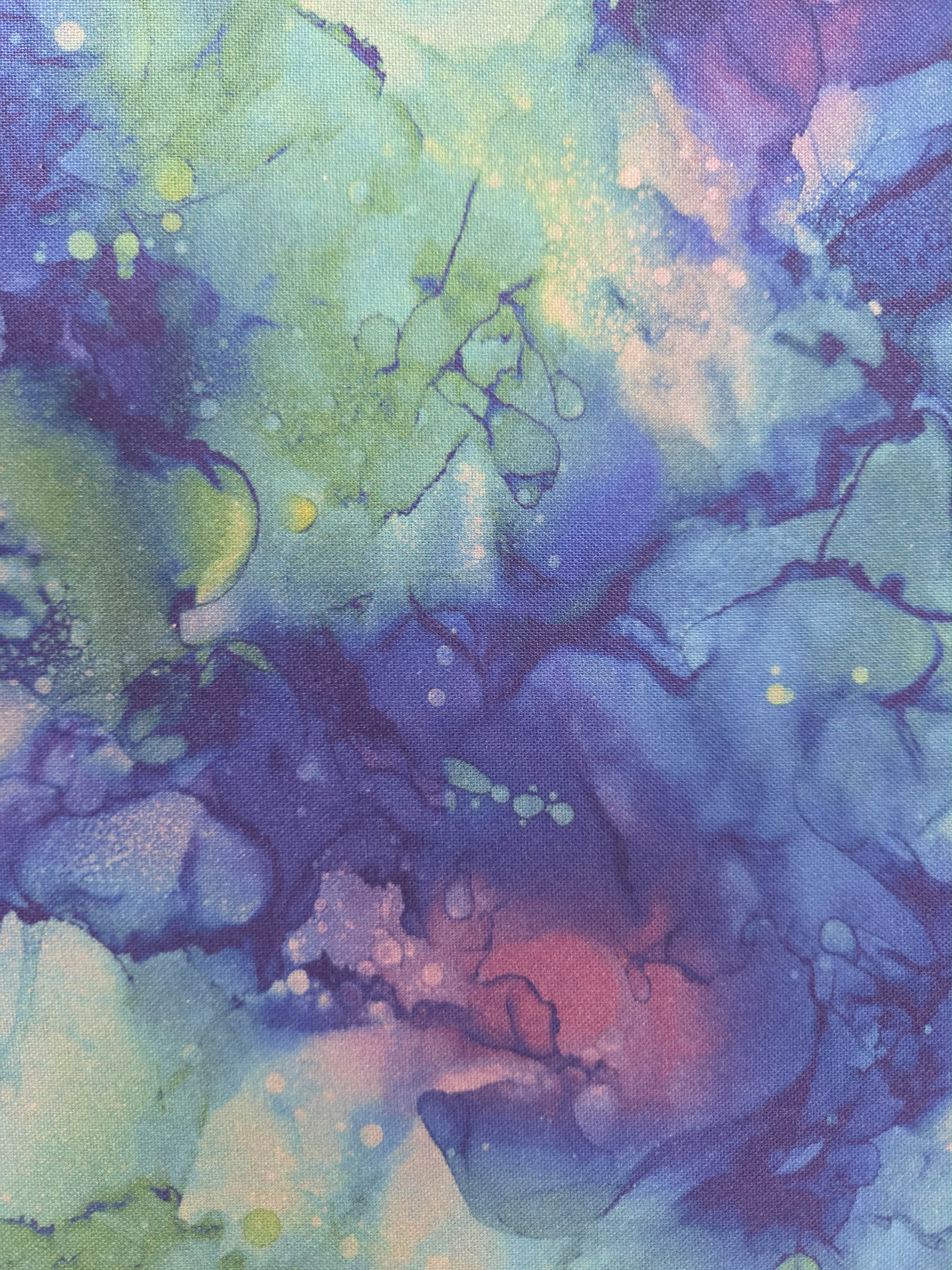 Midwinter Magic – Multi Texture Medium Blue Multi