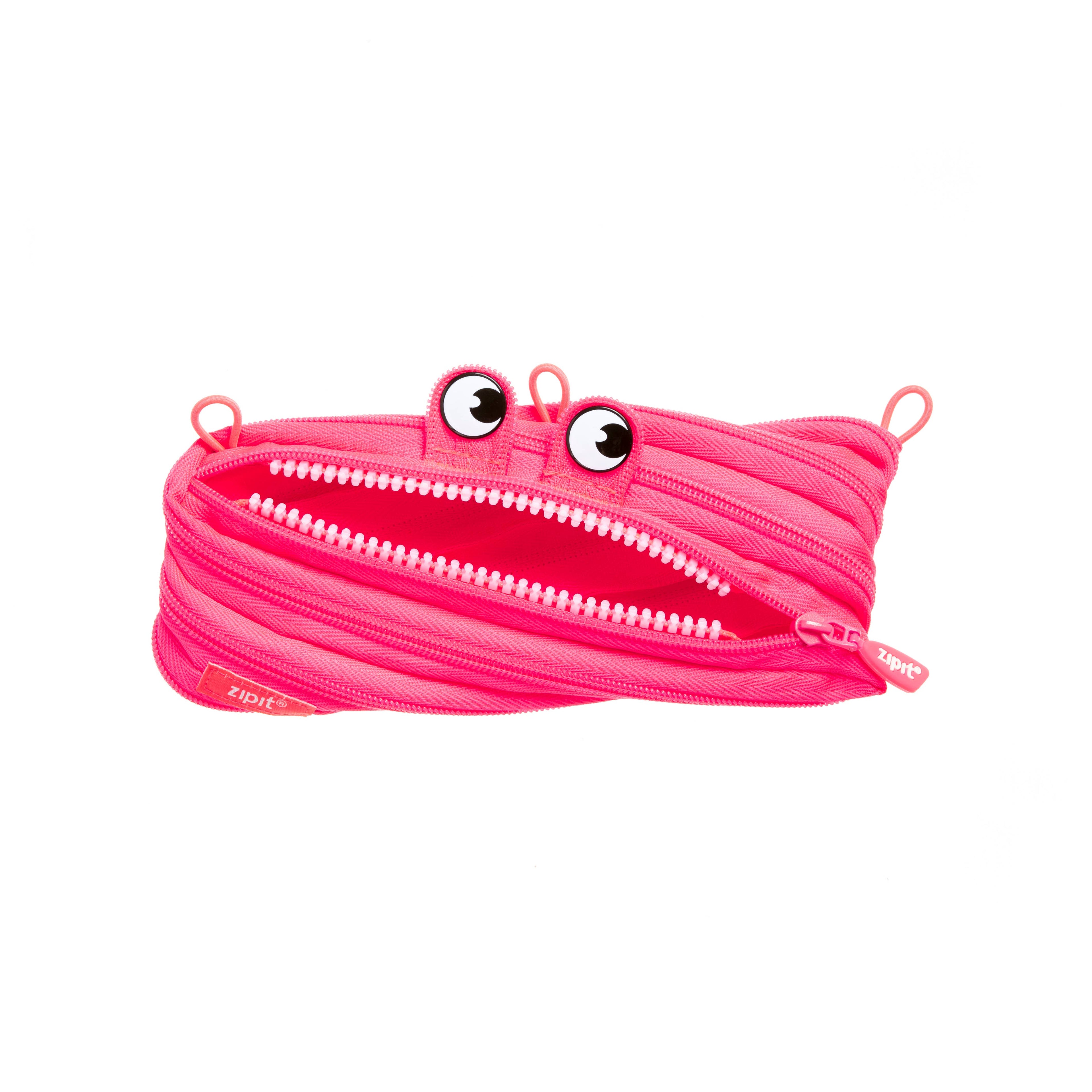 ZIPIT Neon Monster Pouches, 12 Pack