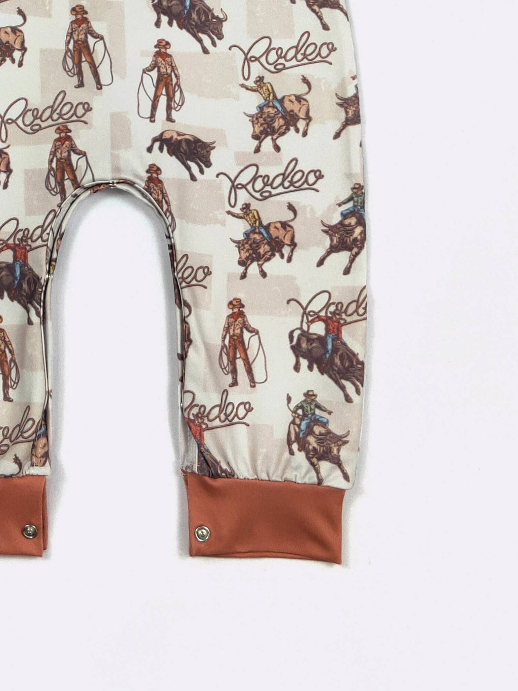 Rodeo States Boy Romper: 12/24 mo