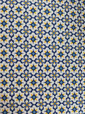 Villa Sol – Mediterranean Tile Floral Fabric