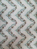 Forged Found and Hand Me Down – Aqua & Taupe Floral
