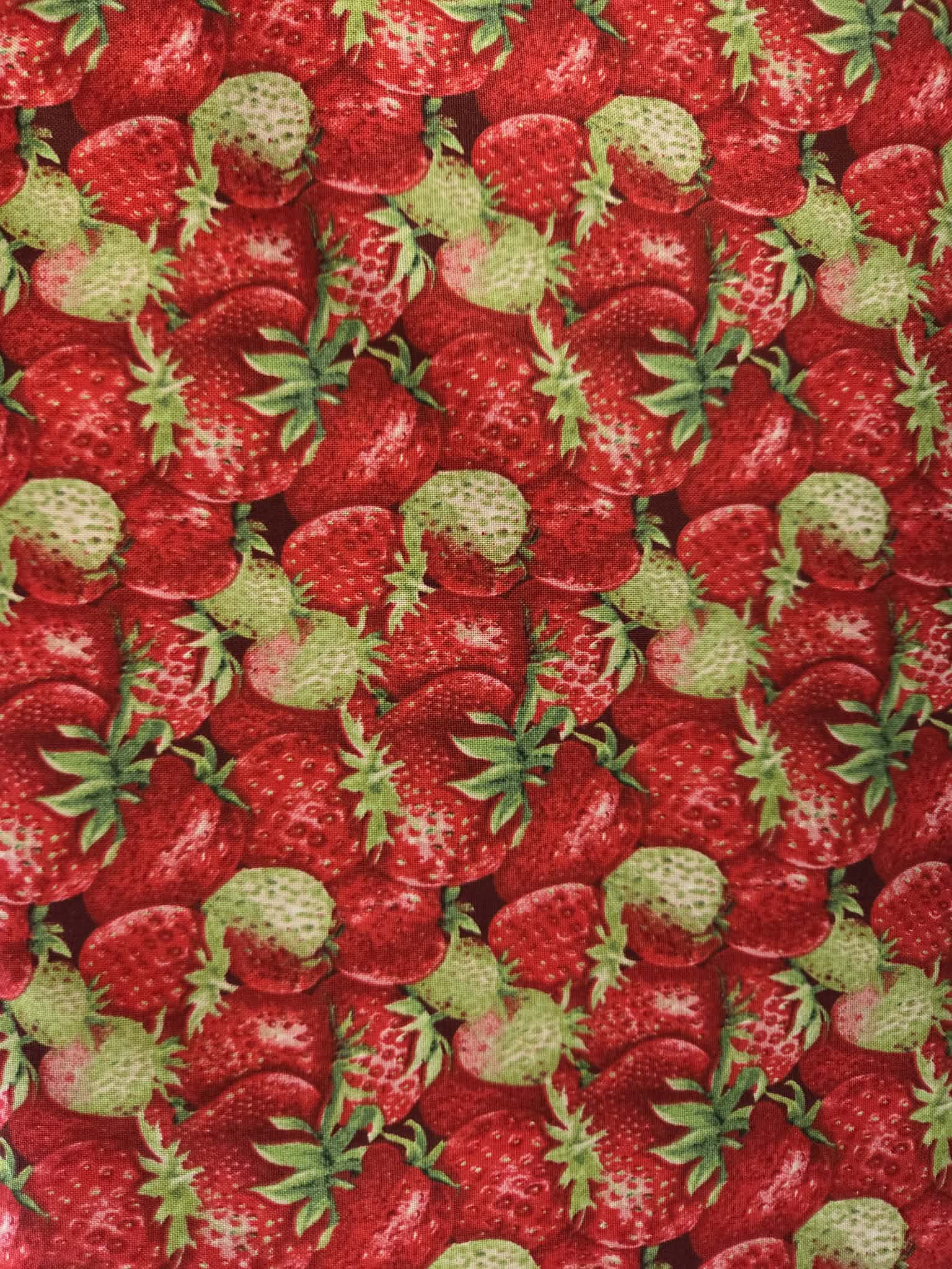 Berry Besties – Fresh Strawberries Fabric