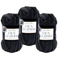 Lion Brand Yarn Haute Stitches Faux Leather MotoJacket 3Pack