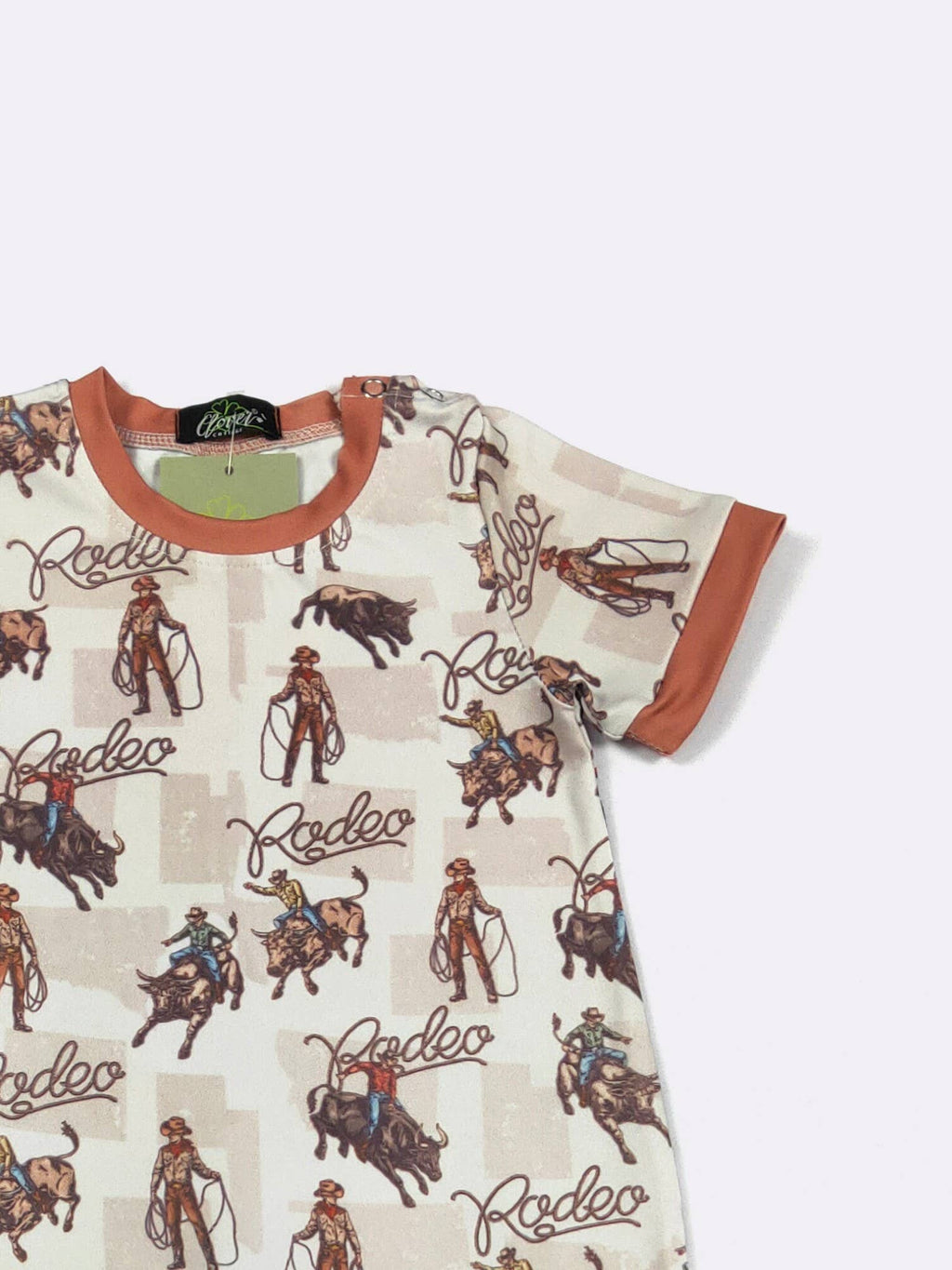Rodeo States Boy Romper: 12/24 mo