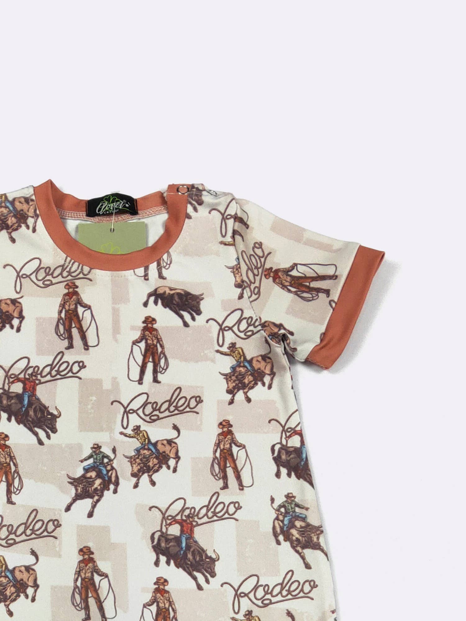 Rodeo States Boy Romper: 12/24 mo