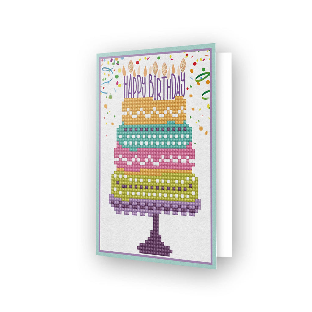 Happy Birthday Cake (Card)