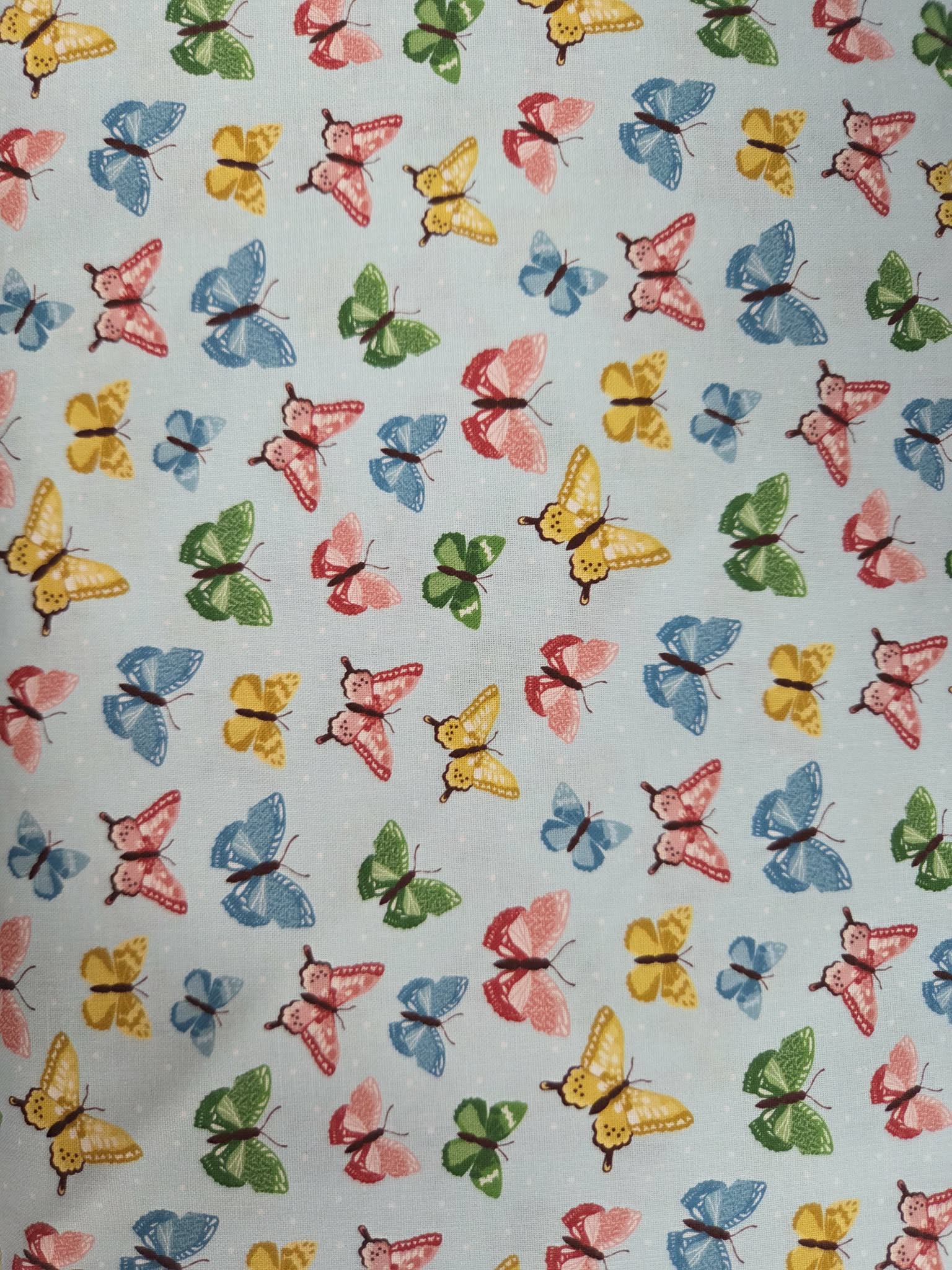 Matilda – Aunt Bea Butterflies Fabric
