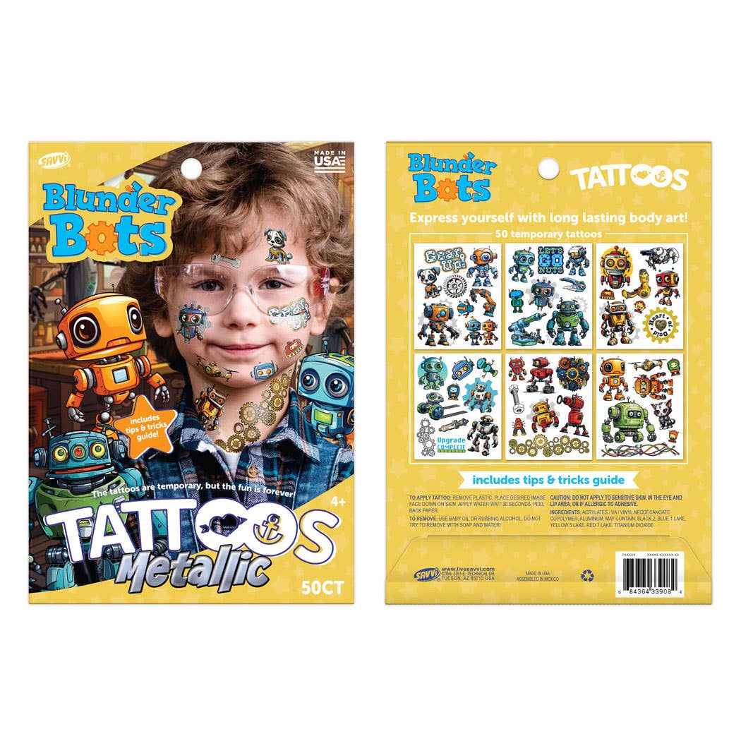 Blunder Bots Tattoo Kit