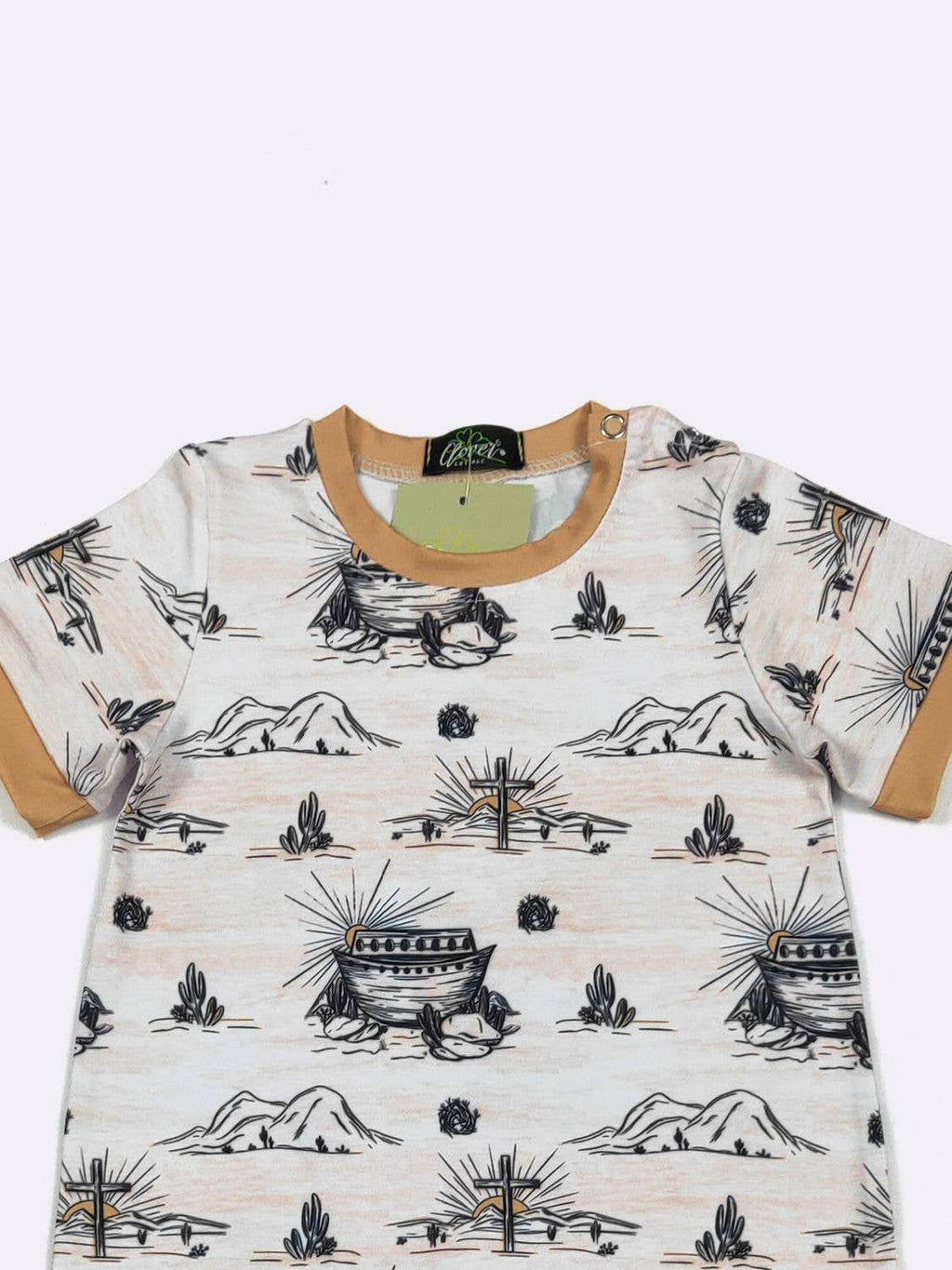 Noah Sunrise Boy Romper: 0/6mo