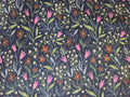 Autumn Forest – Wildflower Meadow in Charcoal