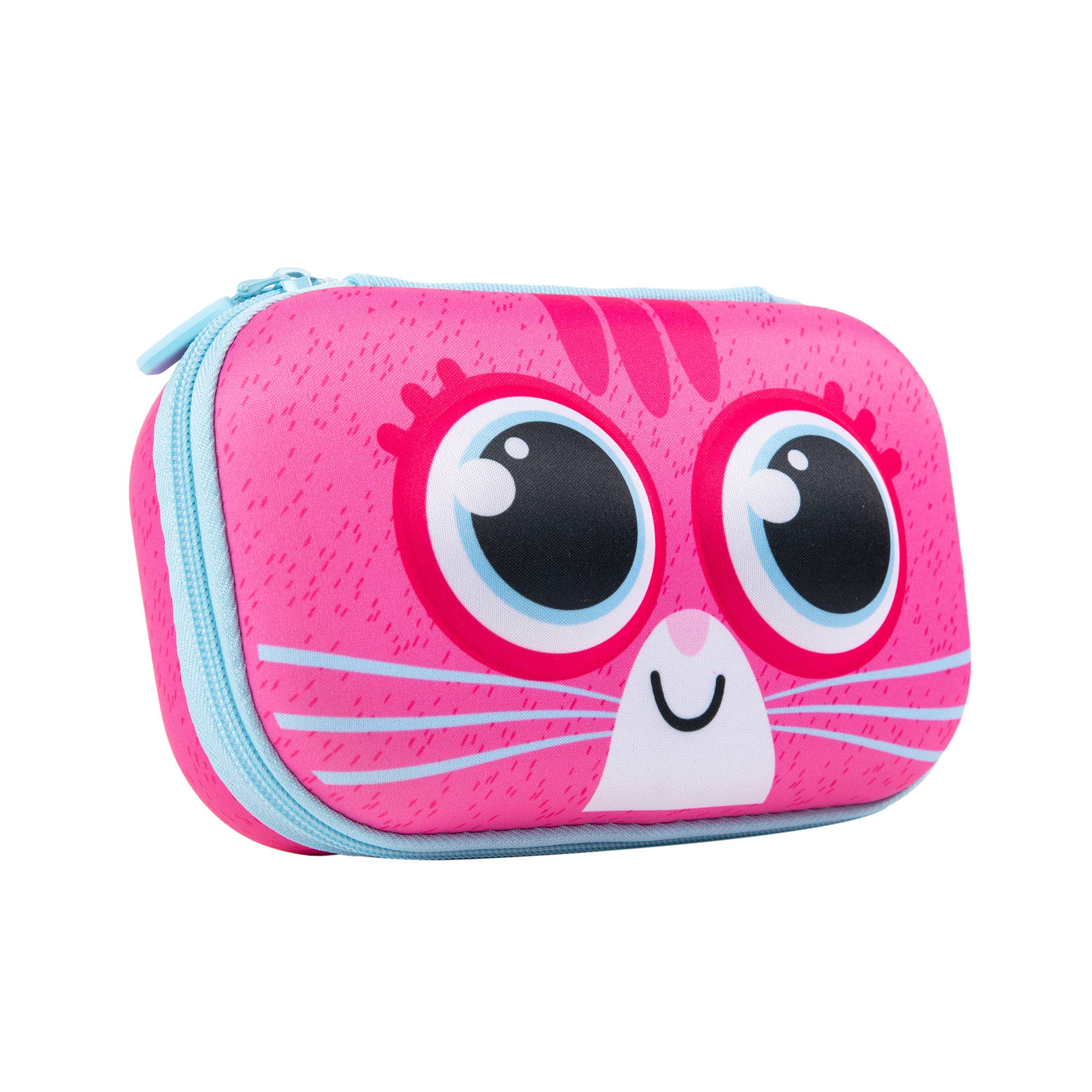 ZIPIT Cat Pencil Case for Girls, Cute Gift for Kids