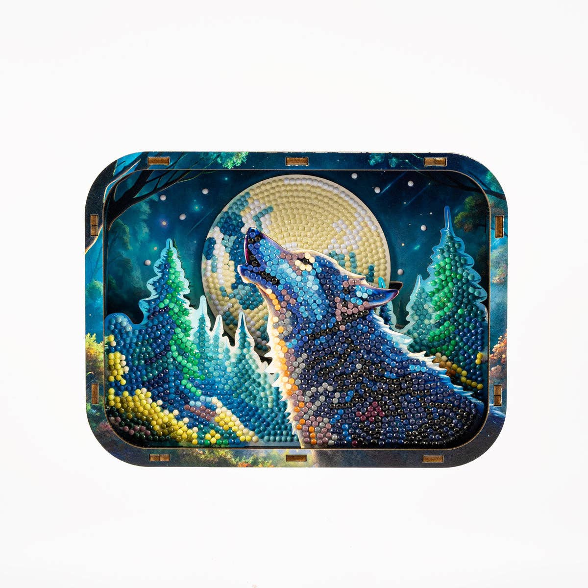 Full Moon Shadow Box