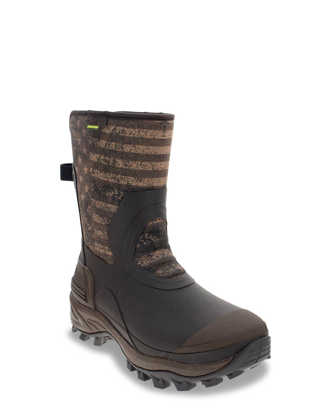 New! Men's Rambler Freedom Neoprene Mid Cold Weather Boot - Brown: Brown / 10 US Mens