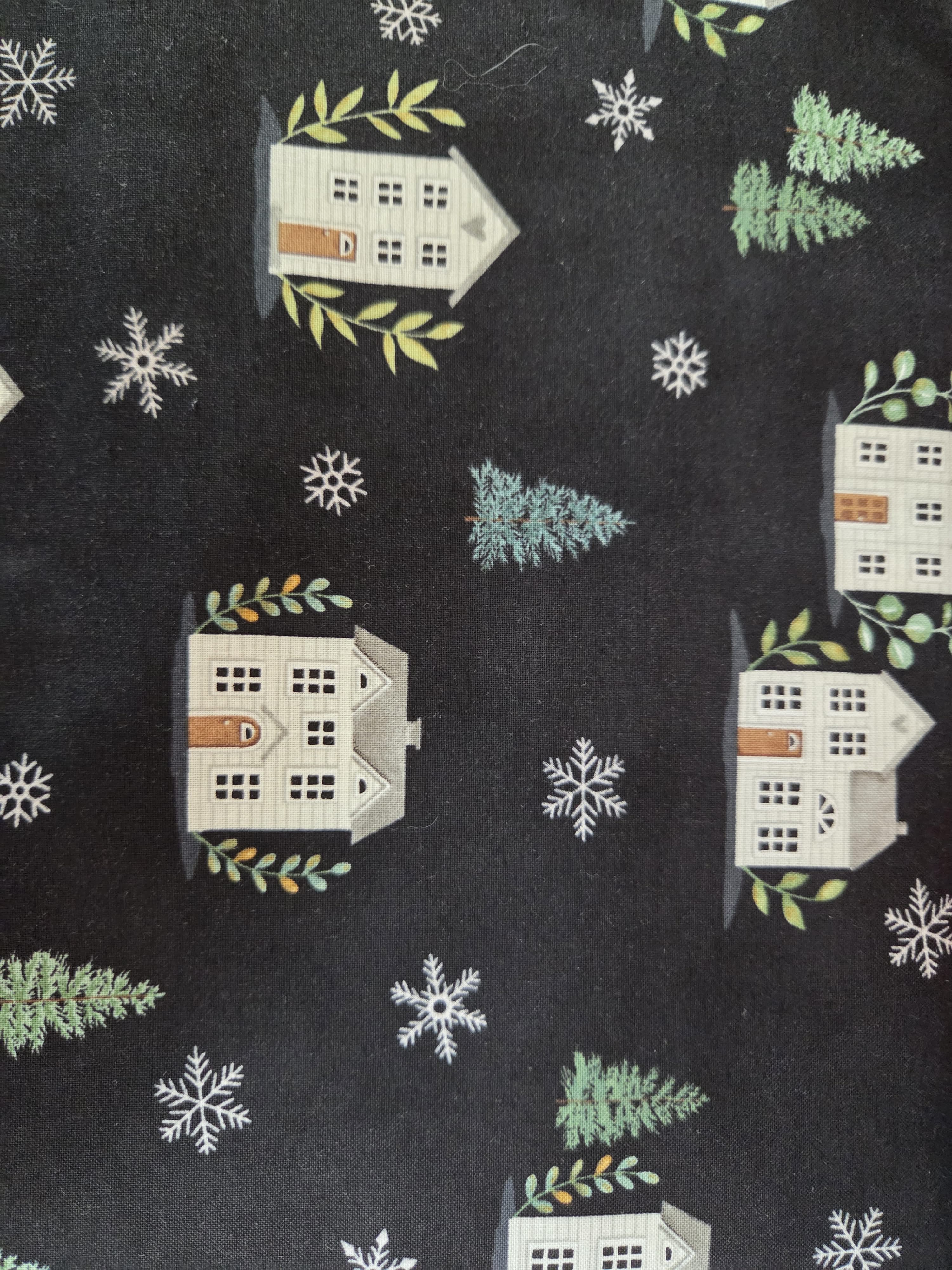Holidays At Home – Christmas Houses on Black